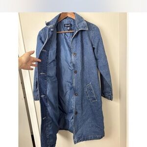 Vintage Denim & Co Long denim Coat
